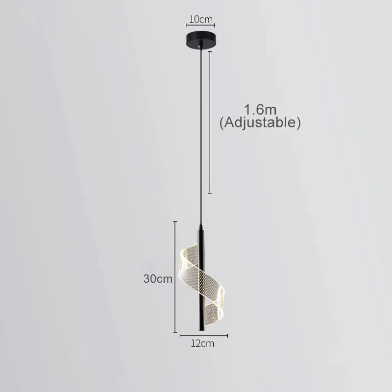 Applique Nordica LED da Parete – Nero & Oro