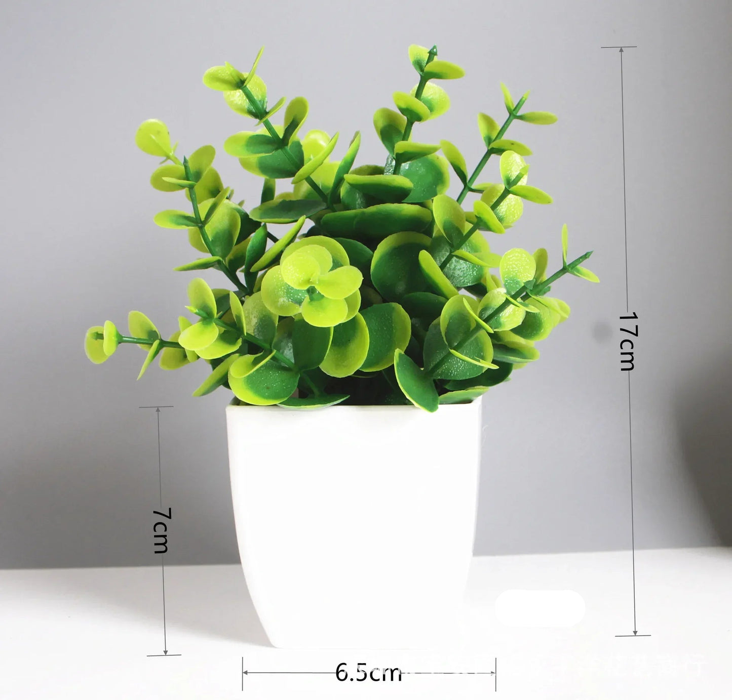 Bonsai Artificiale in Vaso – Eucalipto Verde