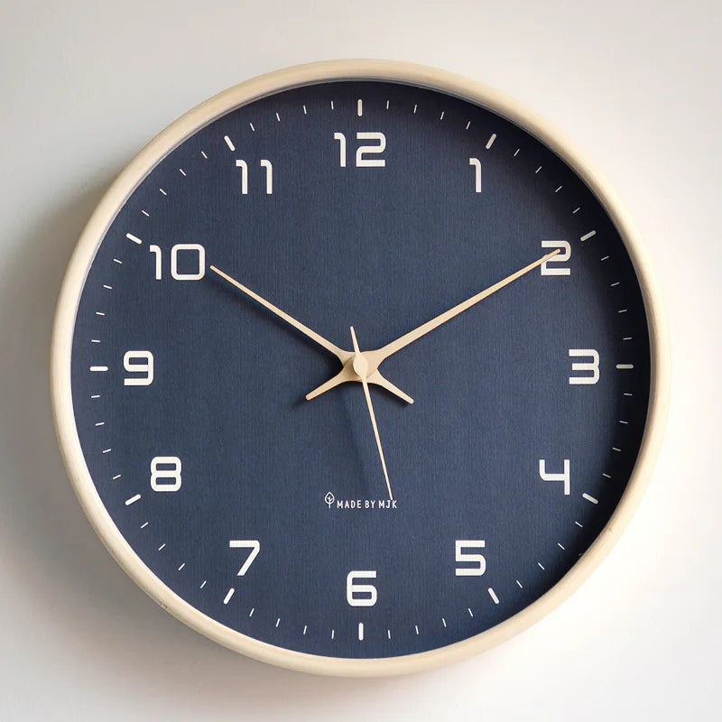 Orologio da Parete Nordico in Legno Massello