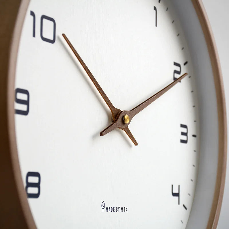 Orologio da Parete Nordico in Legno Massello