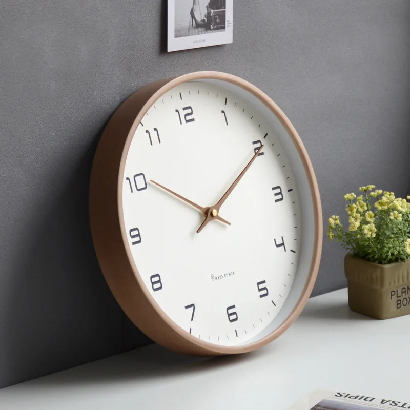 Orologio da Parete Nordico in Legno Massello