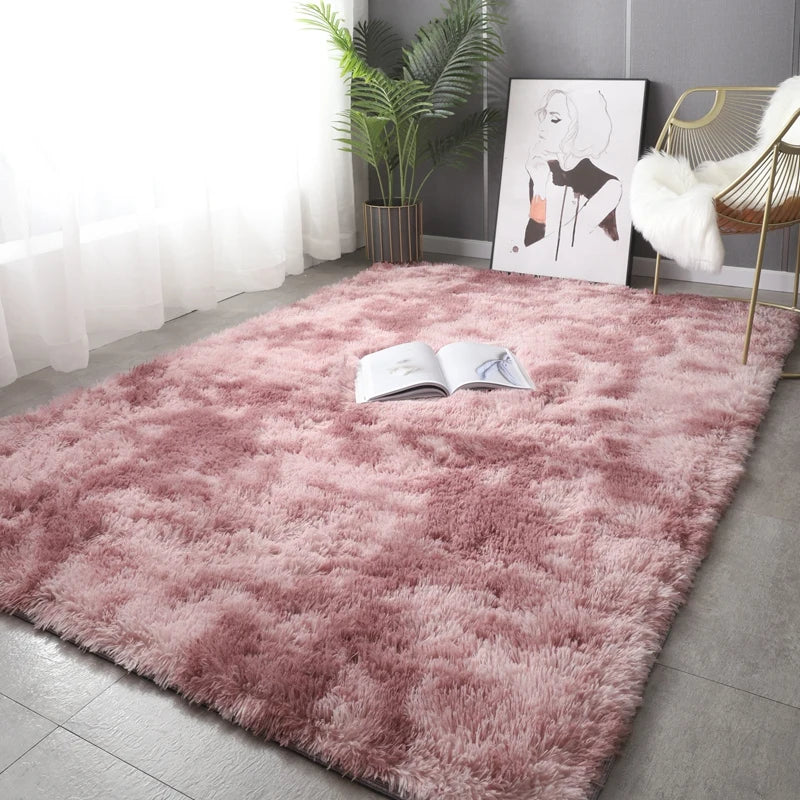 Tappeto Morbido in Peluche – Moderno e Accogliente