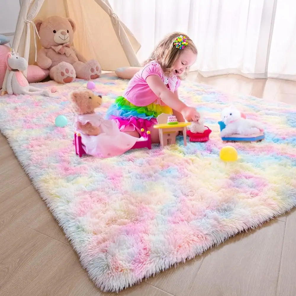 Tappeto Morbido in Peluche – Moderno e Accogliente