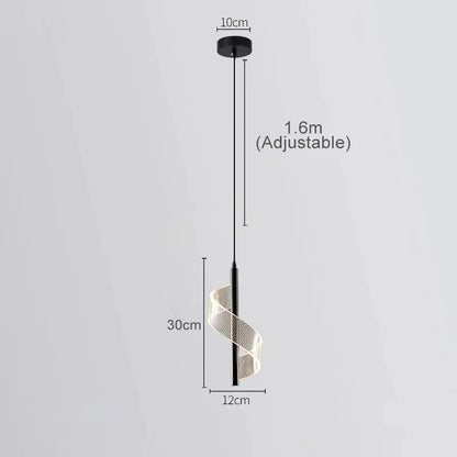 Applique Nordica LED da Parete – Nero & Oro