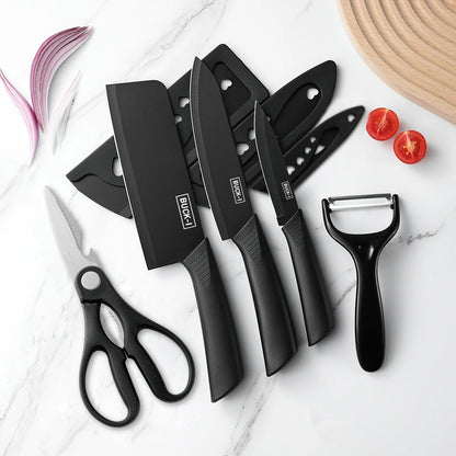 Set Coltelli da Cucina 3 Pezzi in Acciaio Inossidabile
