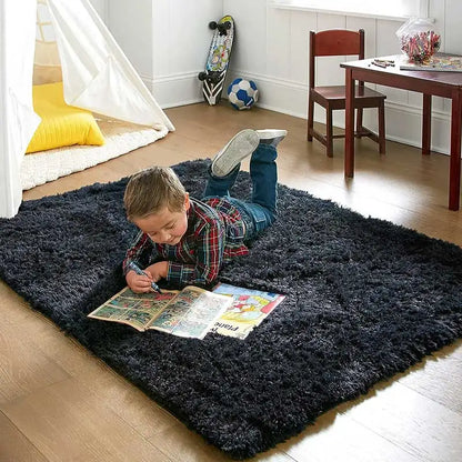 Tappeto Morbido in Peluche – Moderno e Accogliente
